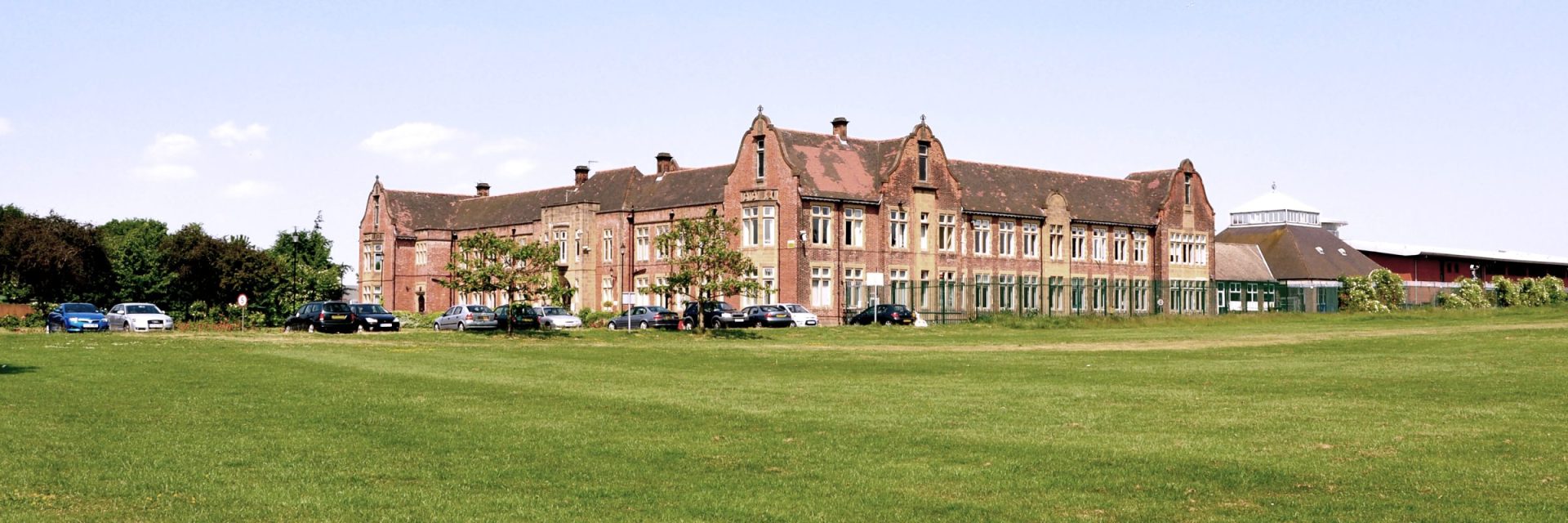 Wide scaled picture of the college